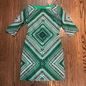 Bandana style shift dress